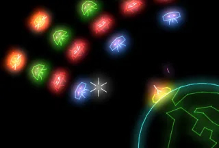 Neon Invaders