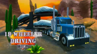 Play 18 Wheeler Driving Sim now!