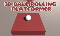 3D Ball Rolling Platformer