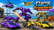 Play Flying Robot Transform Car Games now!