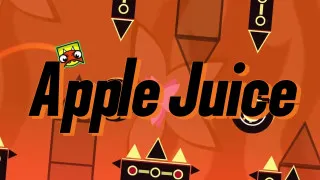 Play Geometry Dash Apple Juice now!