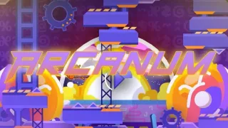 Play Geometry Dash Arcanum now!