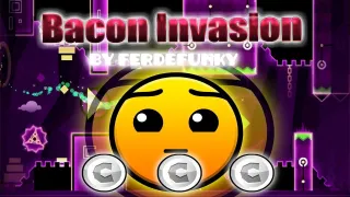Play Geometry Dash Bacon Invasion now!