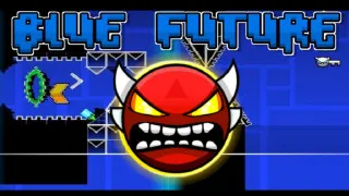 Play Geometry dash Blue Future now!