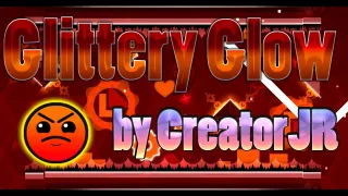 Play Geometry Dash Glittery Glow now!