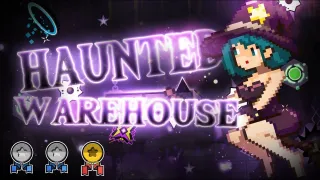 Play Geometry Dash Haunted Warehouse now!