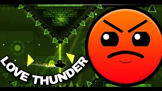 Play Geometry Dash Love Thunder now!