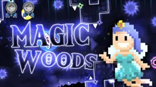 Play Geometry Dash Magic Woods now!