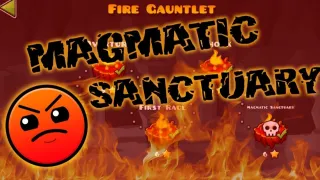 Play Geometry Dash Magmatic Sanctuary now!