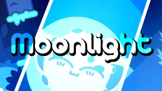 Play Geometry Dash Moonlight now!