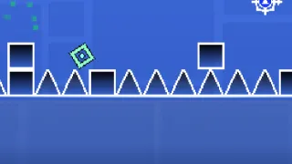 Play Geometry Dash My First Revamped Level now!