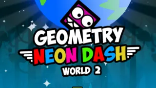 Play Geometry Dash Neon World now!