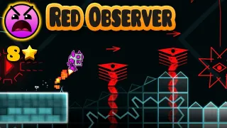 Play Geometry Dash Red Observer now!