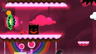 Play Geometry Dash Strawberry now!