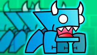 Play Geometry Dash Super Bull Fonk now!