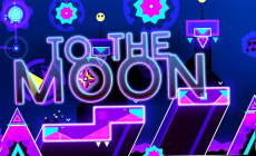 Geometry Dash To The Moon