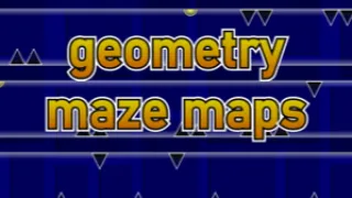 Play Geometry Maze Maps now!