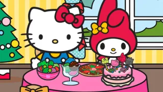 Play Hello Kitty And Friends Xmas Dinner now!