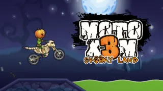 Play Moto X3M Spooky Land now!