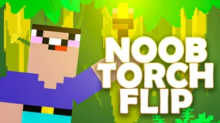Play Noob Torch Flip 2D now!