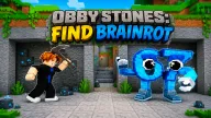 Play Obby Stones: Find Brainrot now!