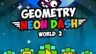 Play Geometry Neon Dash World 2 now!