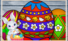 Handmade Easter Eggs Coloring Book