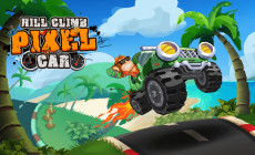 Hill Climb Pixel Car