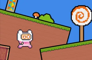 Pink Rush Speedrun Platformer