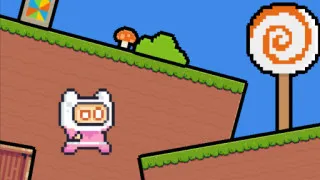 Play Pink Rush Speedrun Platformer now!
