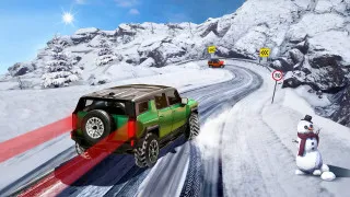 Play SUV Snow Driving 3D now!